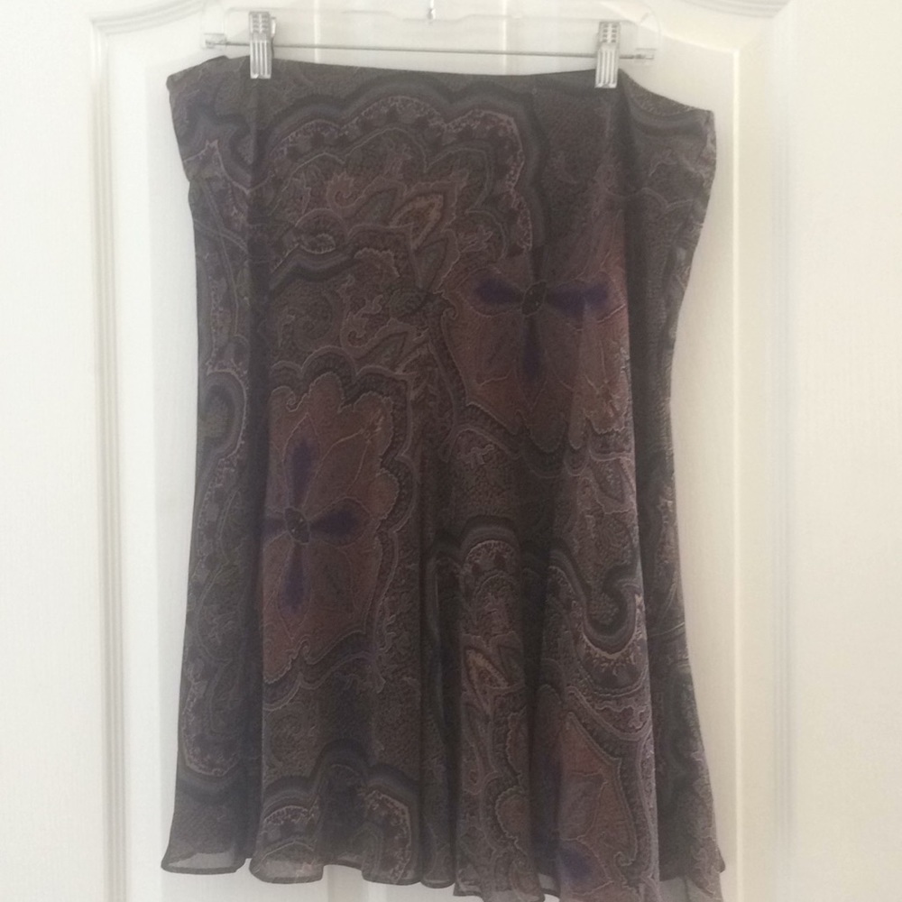 FINAL MARKDOWN LADIES chaps skirt large